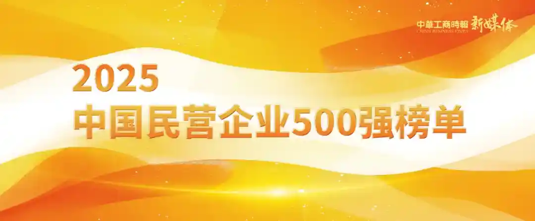 2025中国民企500强震撼揭晓：谁在颠覆格局？
